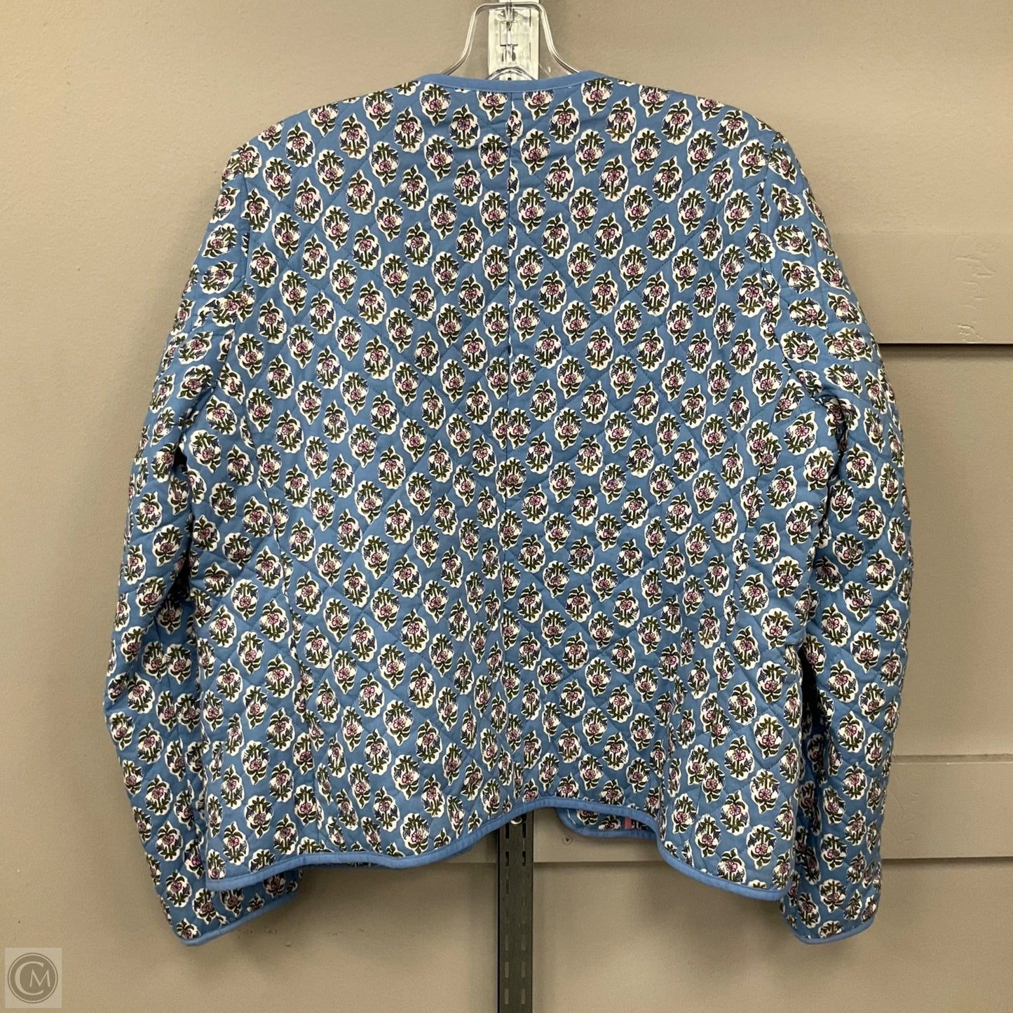 Jacket Puffer & Quilted By J. Crew In Blue, Size: 12