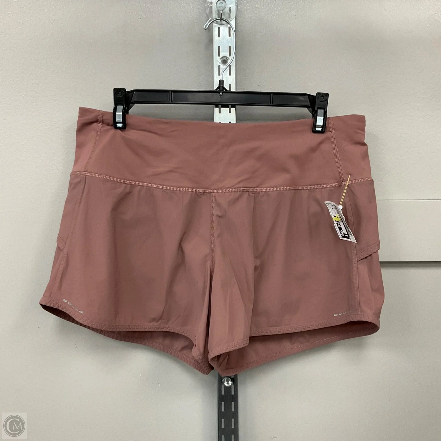 Athletic Shorts By Lululemon In Brown, Size: 8