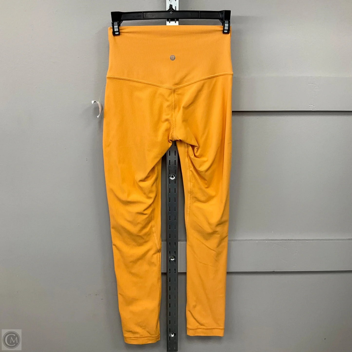Athletic Leggings By Lululemon In Orange, Size: 4