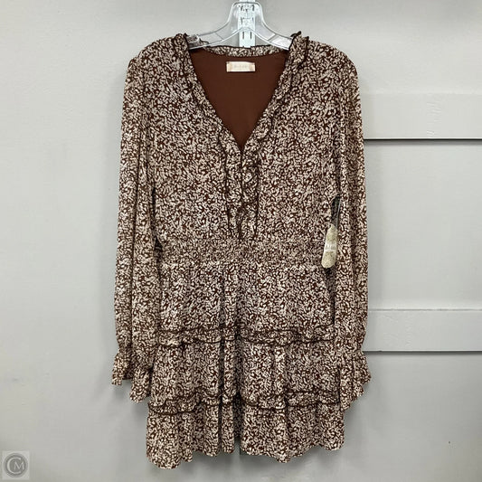 Dress Casual Short By Altard State In Brown, Size: L