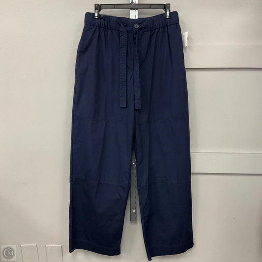 Pants Wide Leg By Banana Republic In Navy, Size: S