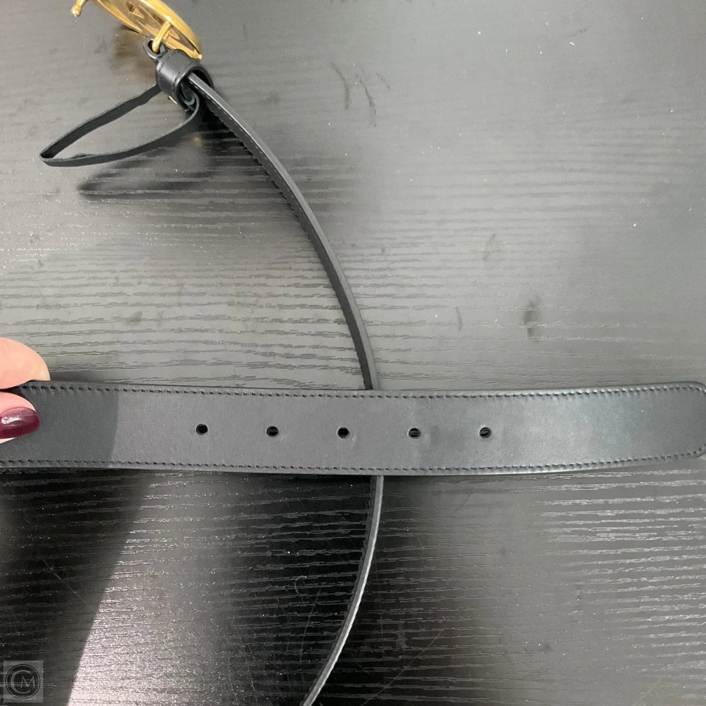 Belt Luxury Designer By Gucci, Size: 110/40/12