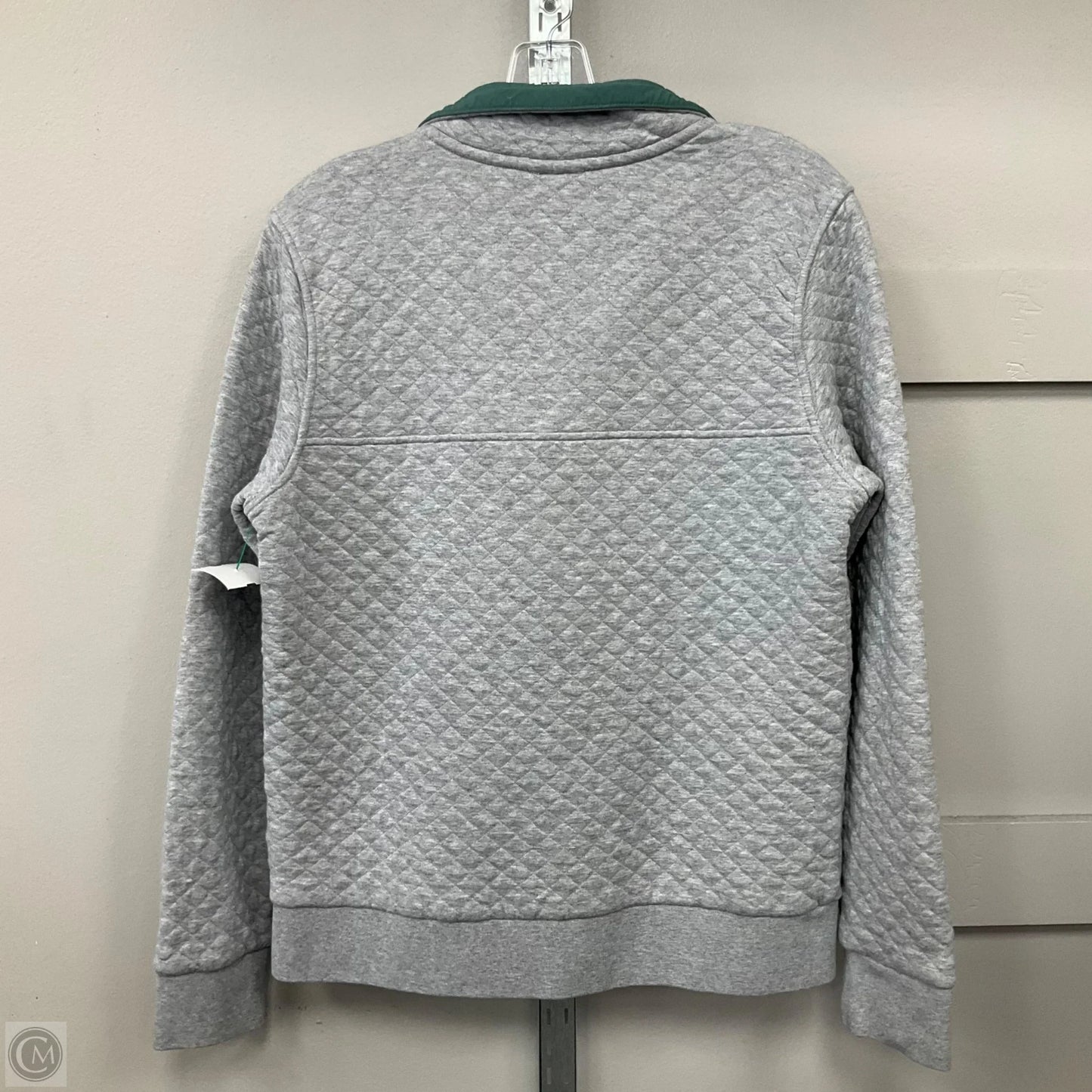 Jacket Fleece By Patagonia In Grey, Size: M