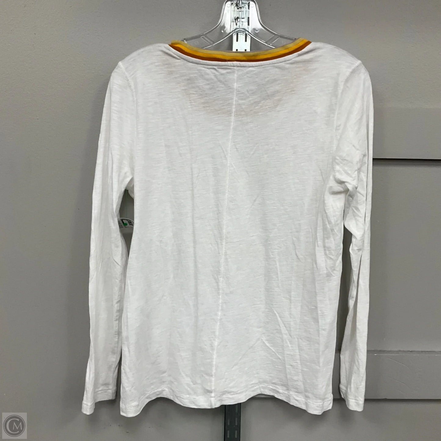 Top Long Sleeve Basic By Madewell In White, Size: M