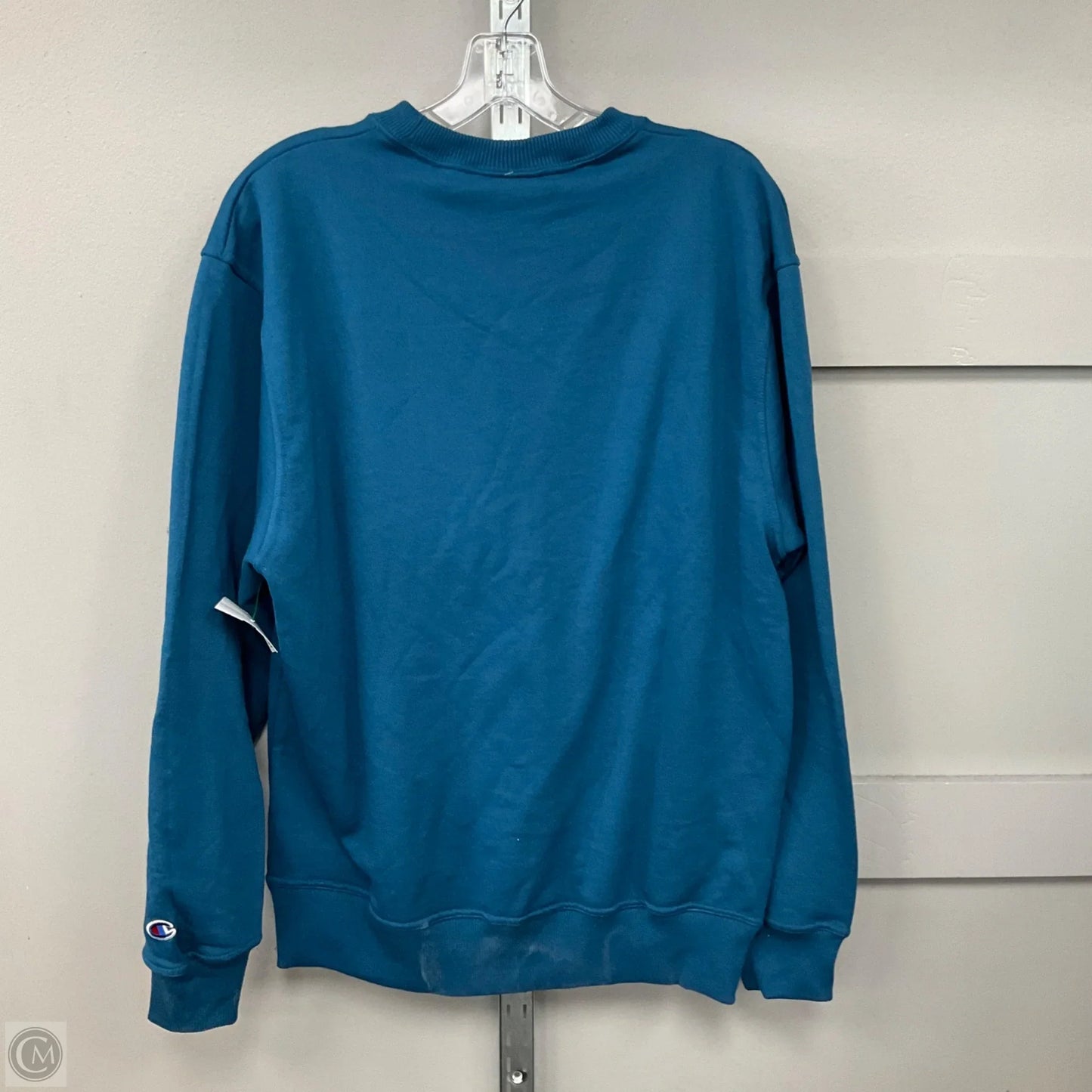 Sweatshirt Crewneck By Champion In Blue, Size: M