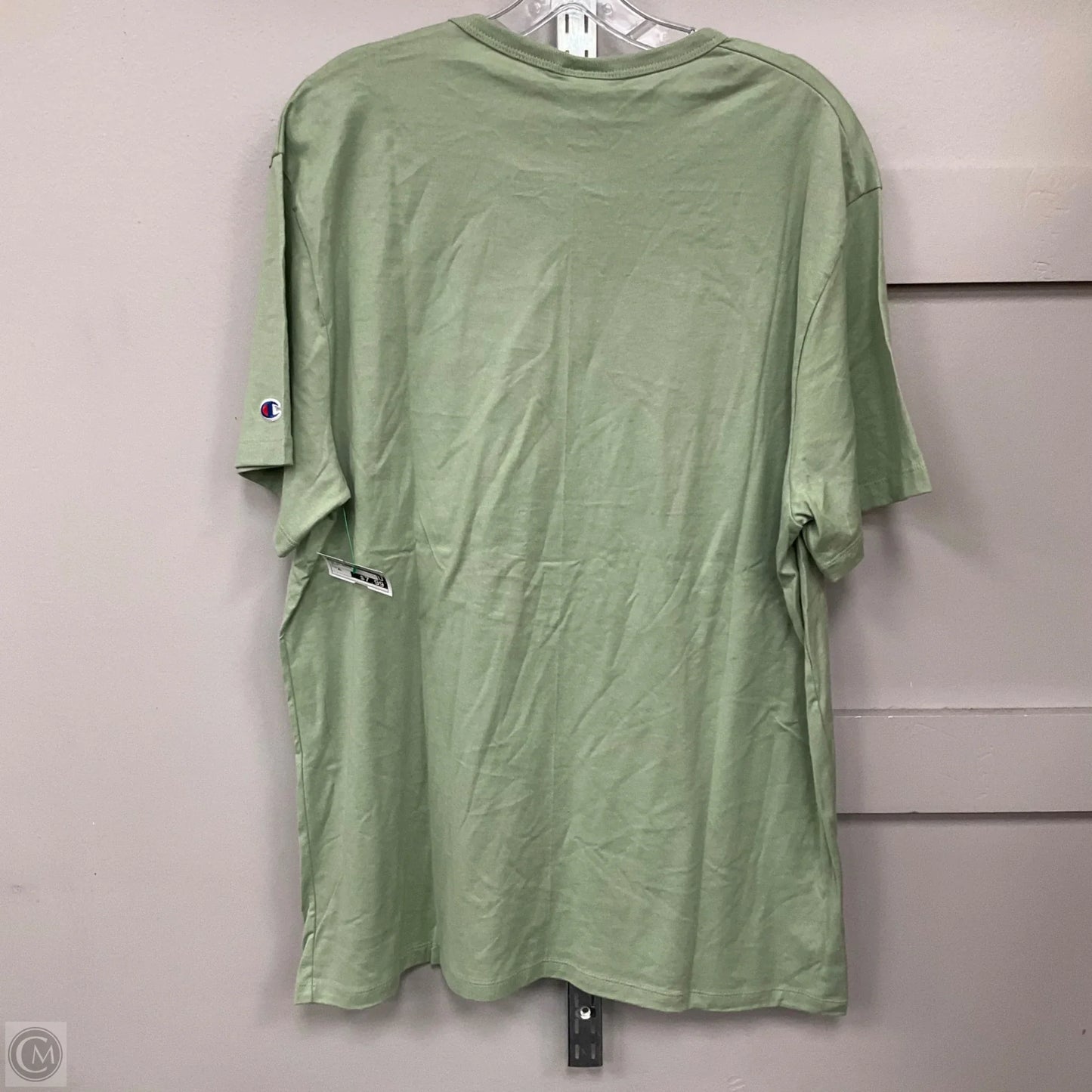 Top Short Sleeve Basic By Champion In Green, Size: Xl