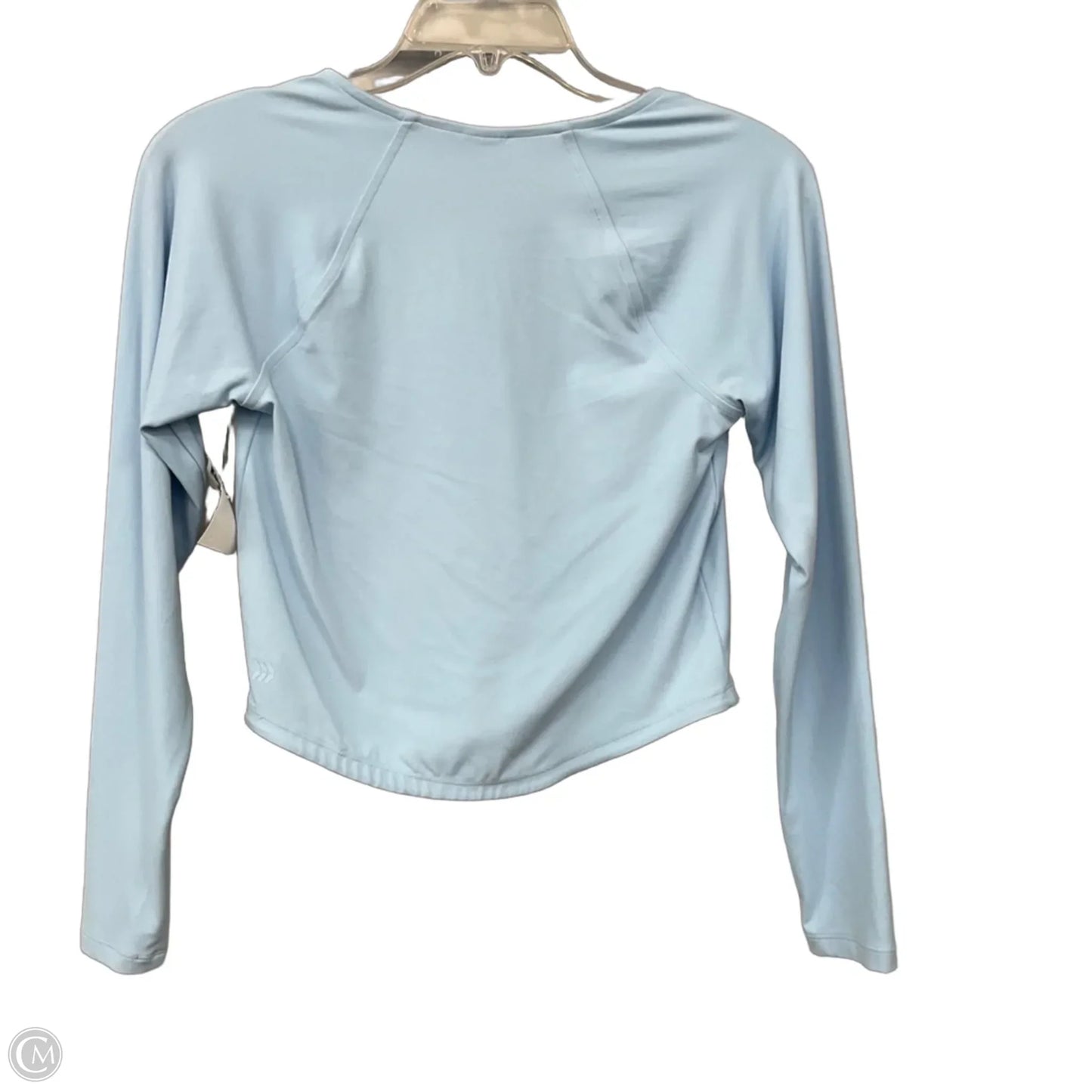 Athletic Top Long Sleeve Crewneck By All In Motion In Blue, Size: S
