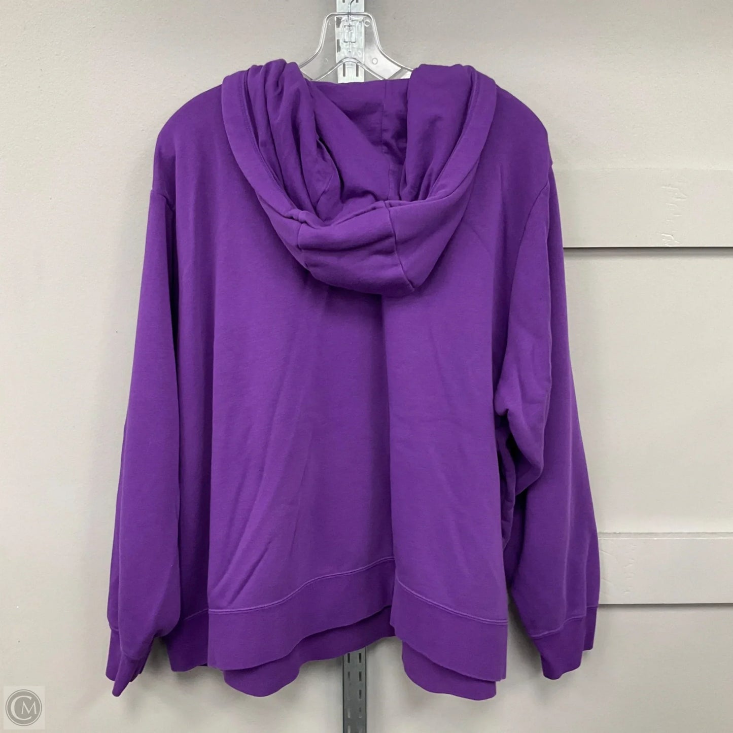 Sweatshirt Hoodie By Nike Apparel In Purple, Size: 3x