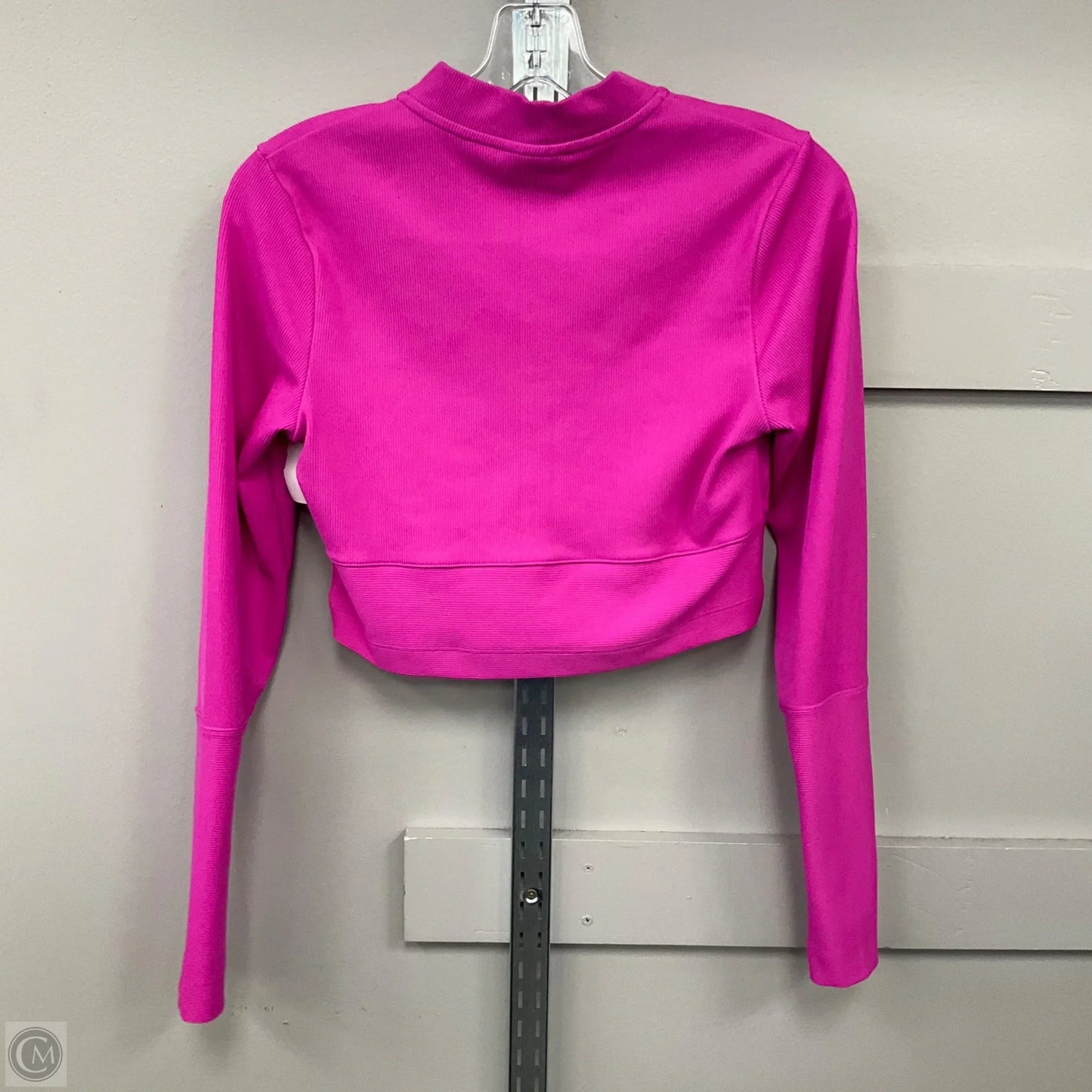Top Long Sleeve By Nike Apparel In Pink, Size: M