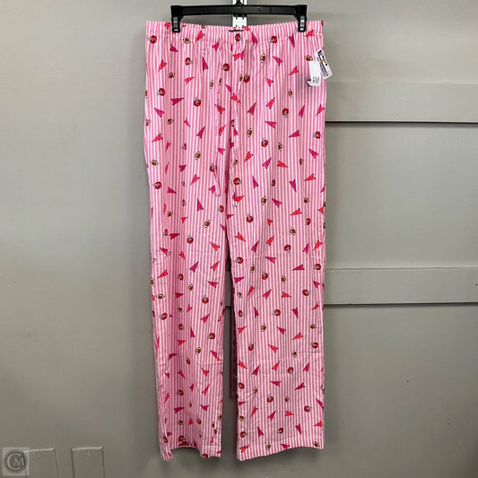Football Pajama Pants By Gap In Pink, Size: S