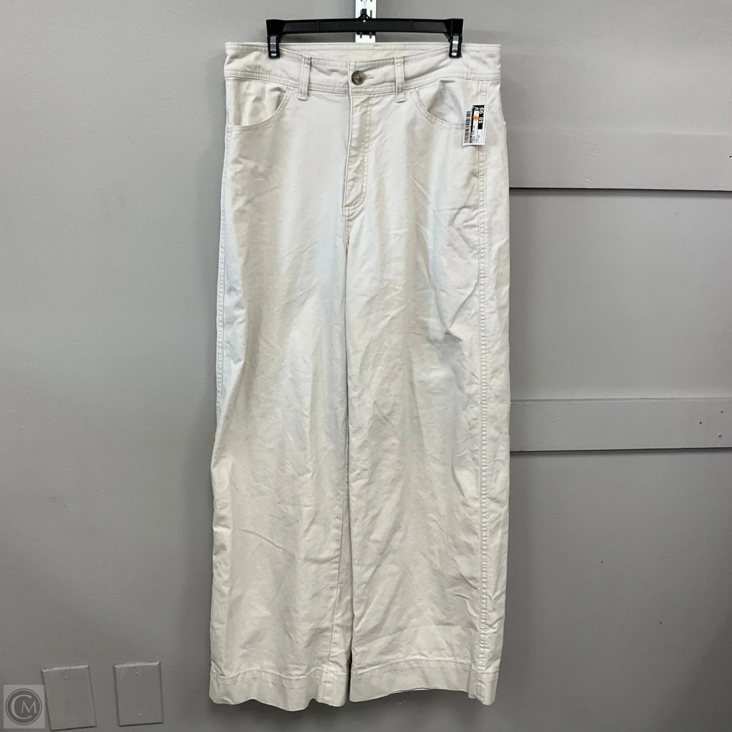 Pants Wide Leg By Old Navy In Cream, Size: 12