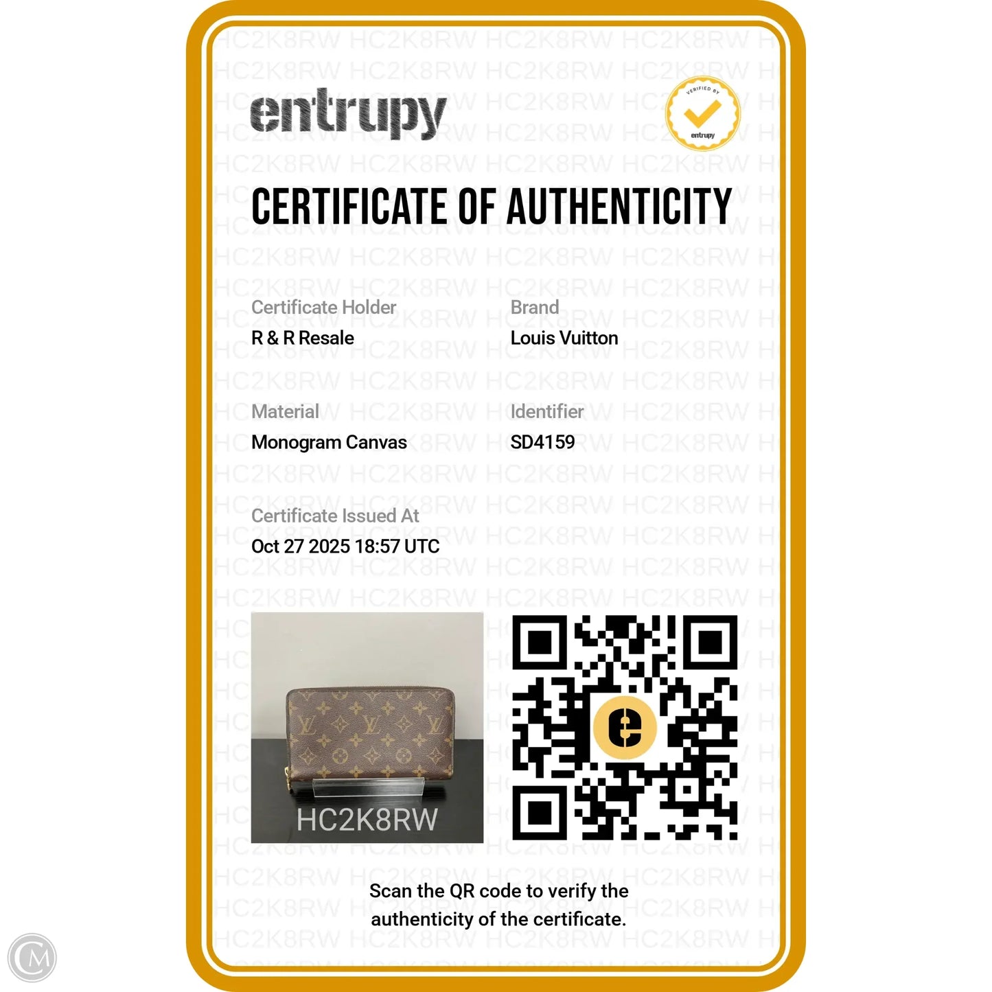 Wallet Luxury Designer By Louis Vuitton, Size: Large