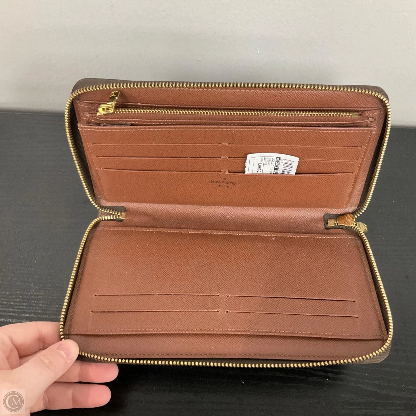 Wallet Luxury Designer By Louis Vuitton, Size: Large