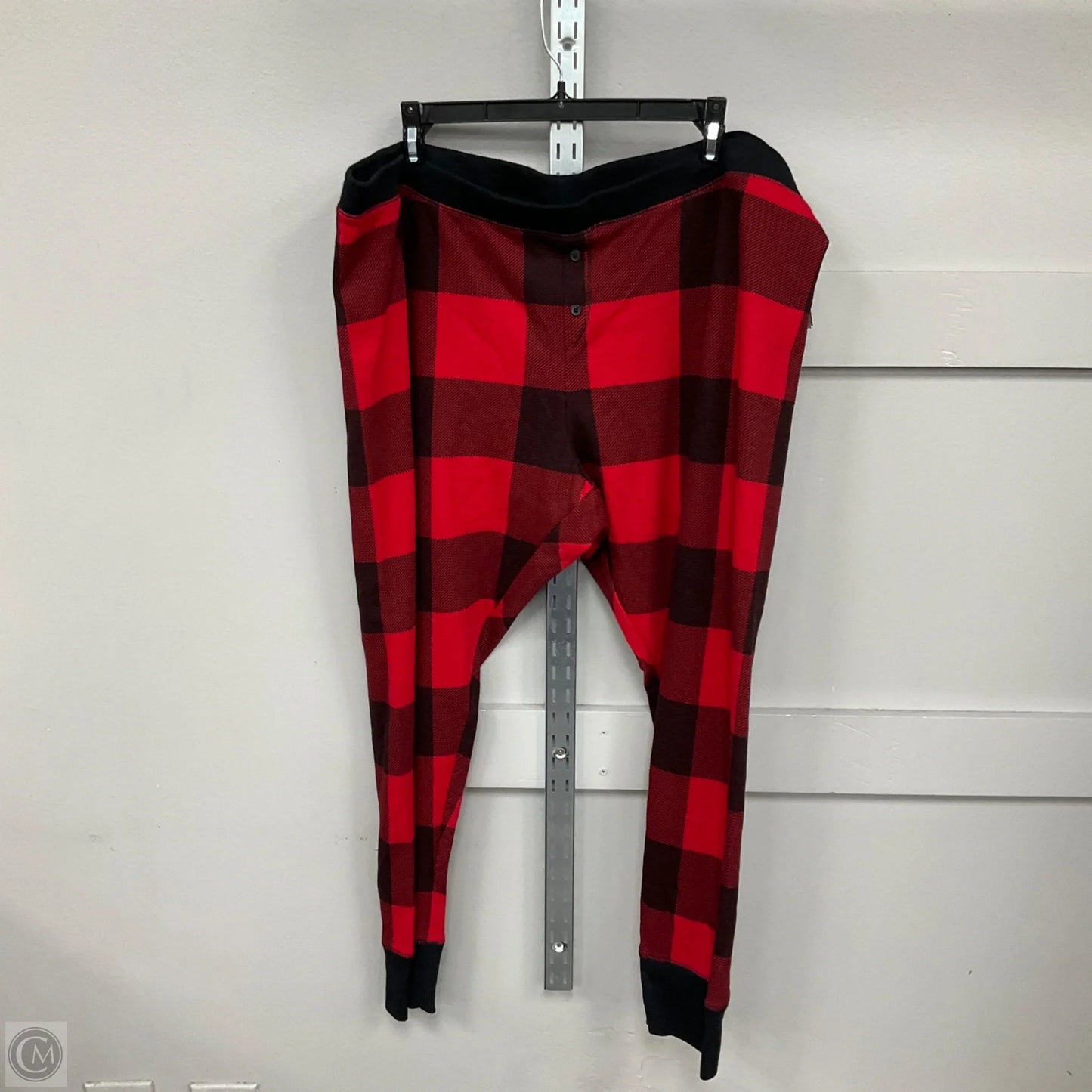 Pajama Pants By Old Navy In Black & Red, Size: Xxl