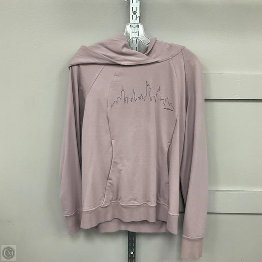 Sweatshirt Hoodie By Lululemon In Purple, Size: 8