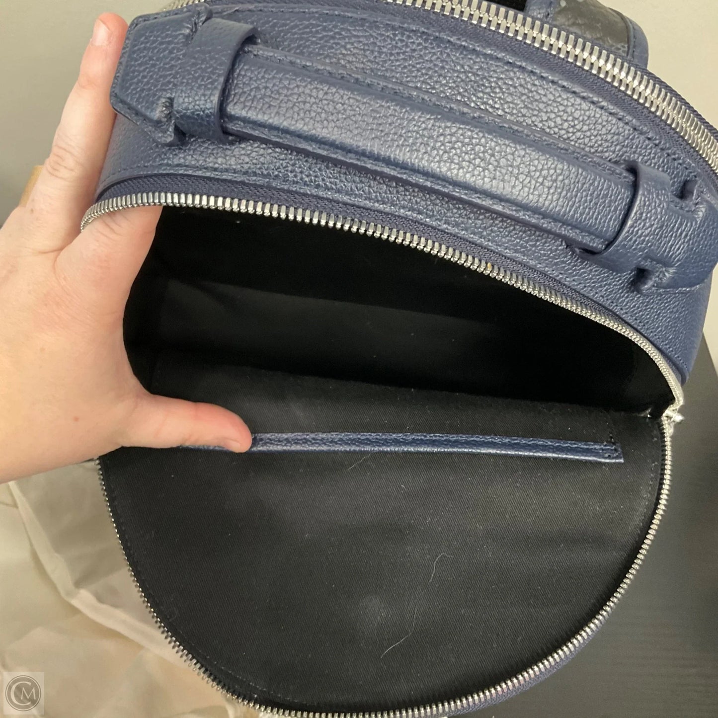 Backpack Luxury Designer By Mcm, Size: Large