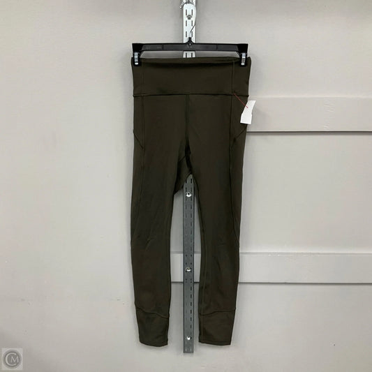 Athletic Leggings By Lululemon In Green, Size: 4