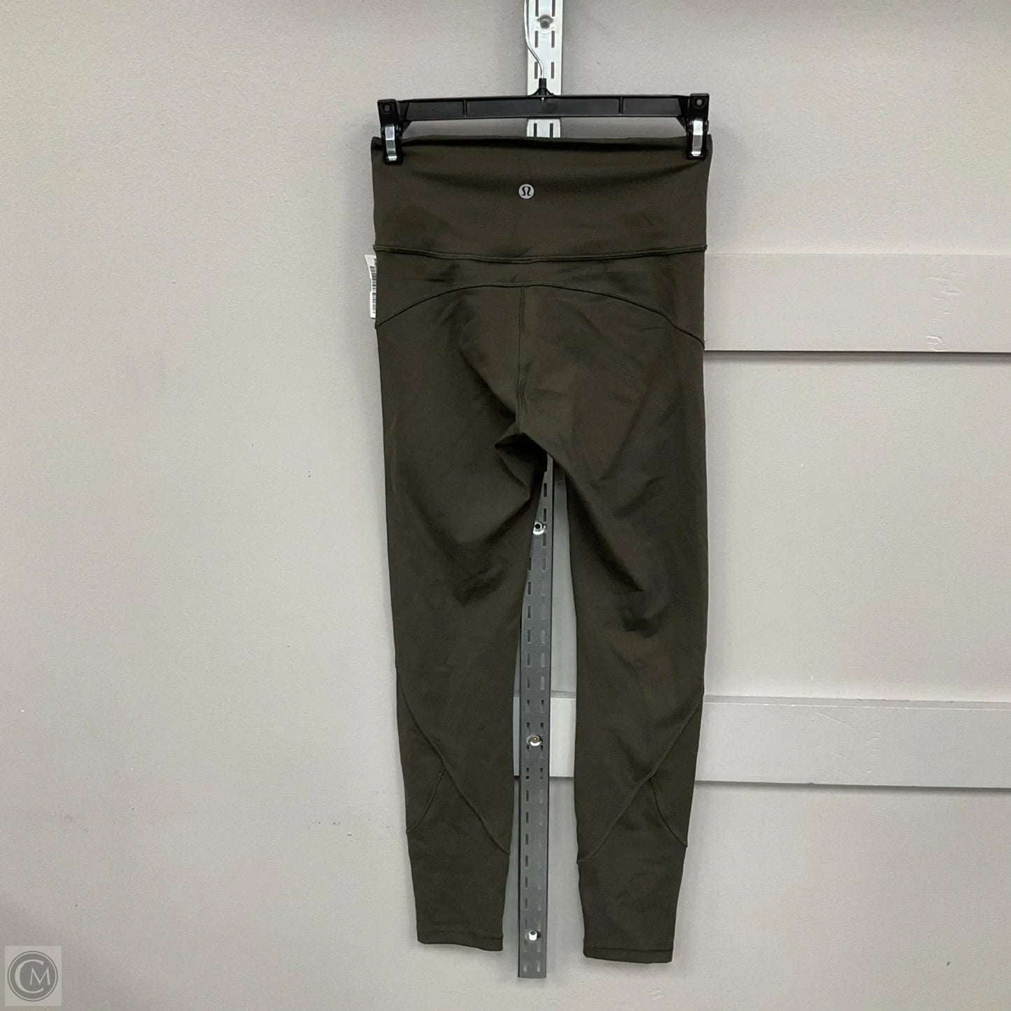 Athletic Leggings By Lululemon In Green, Size: 4