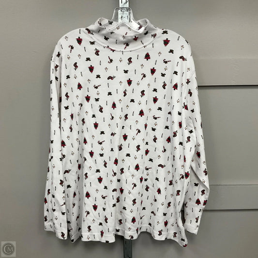 Top Long Sleeve By Clothes Mentor In Christmas, Size: L
