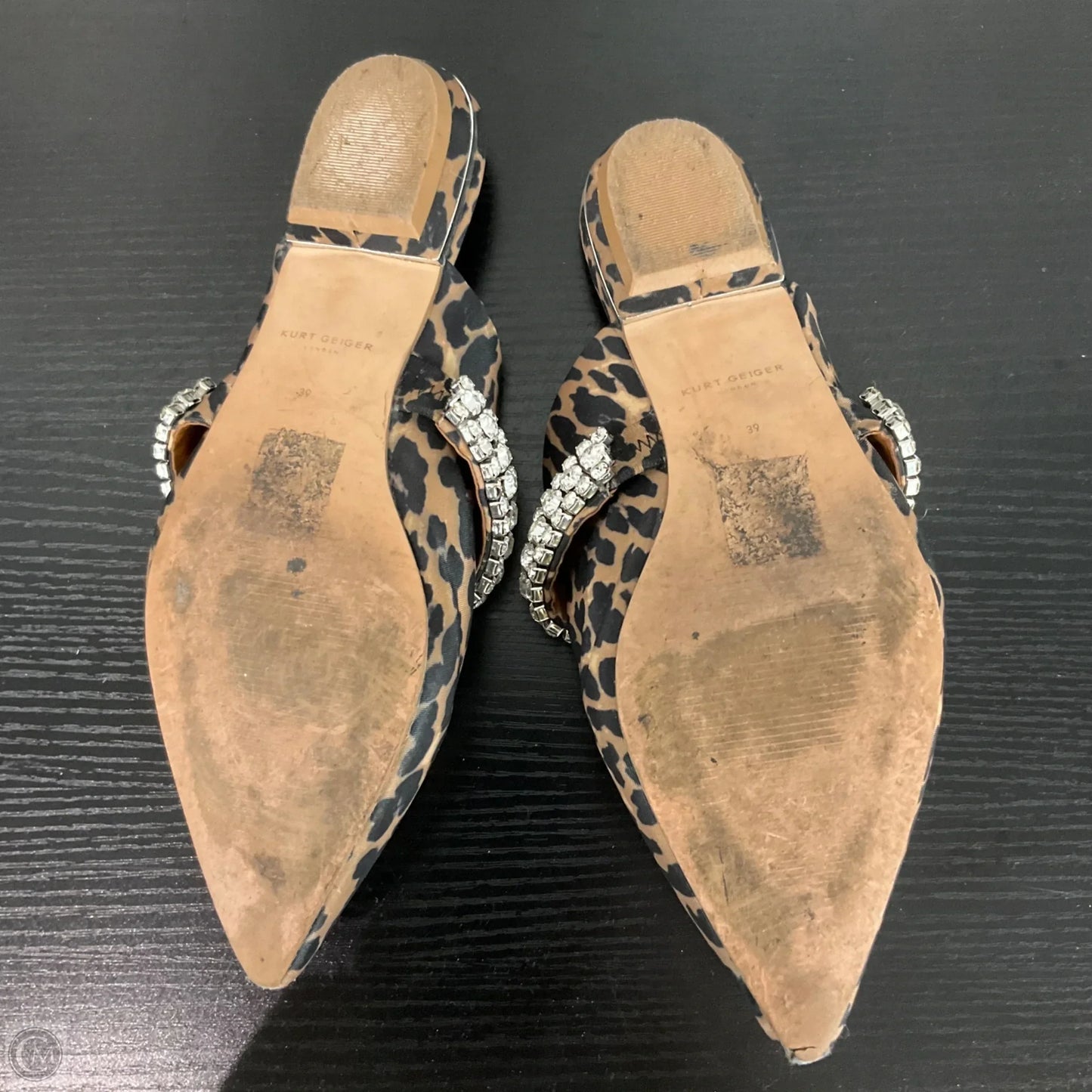 Shoes Designer By Kurt Geiger In Animal Print, Size: 9