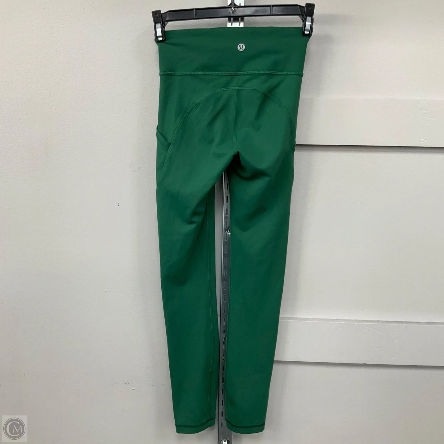 Athletic Leggings By Lululemon In Green, Size: 0