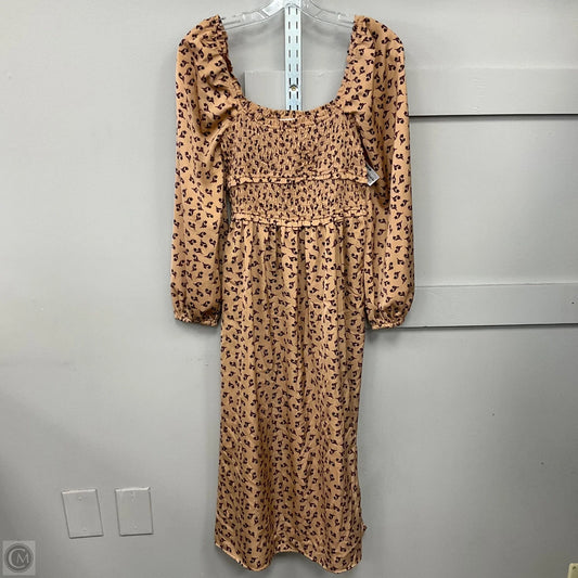 Dress Casual Maxi By The Native One In Tan, Size: S