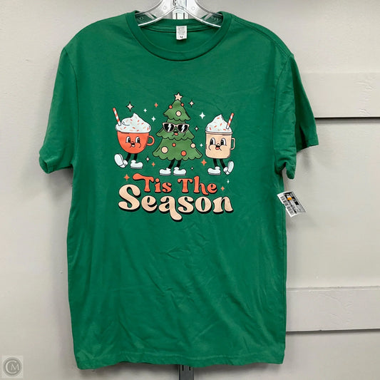 Top Short Sleeve Basic By Clothes Mentor In Green, Size: M