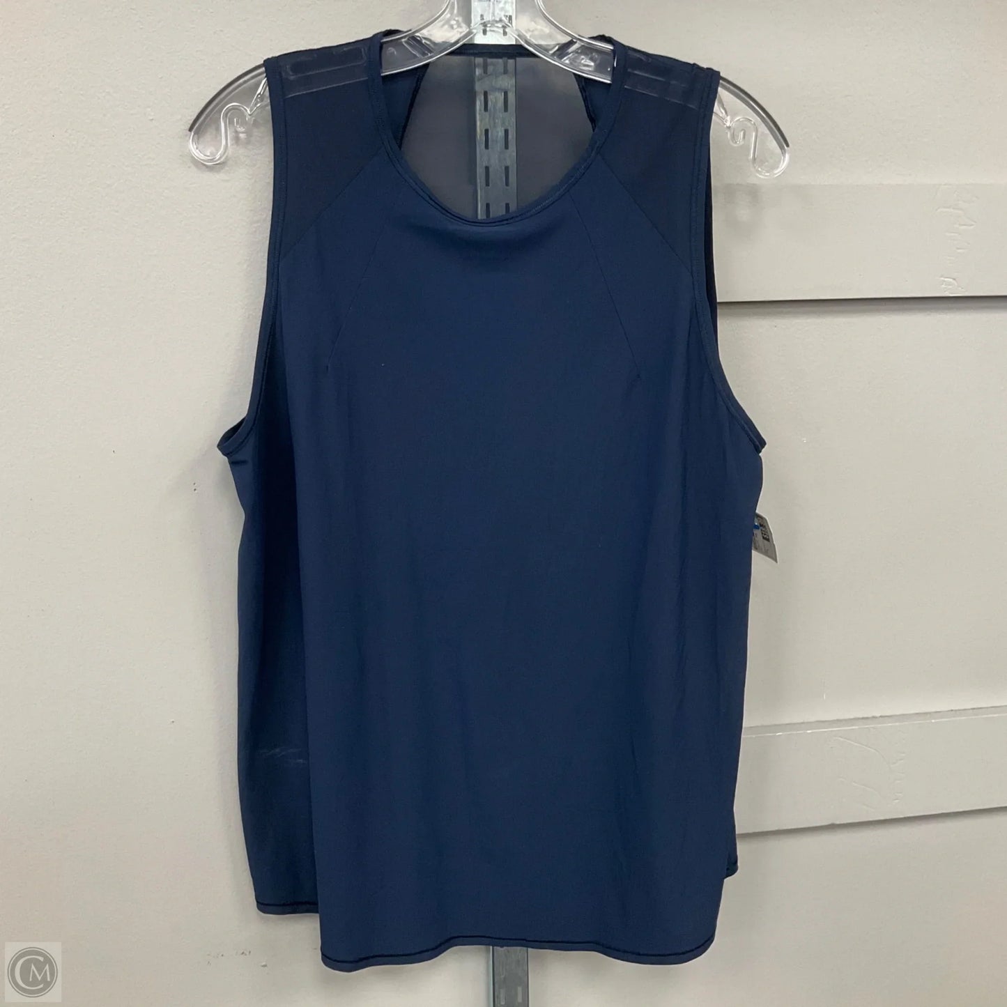 Athletic Tank Top By Lululemon In Navy, Size: L