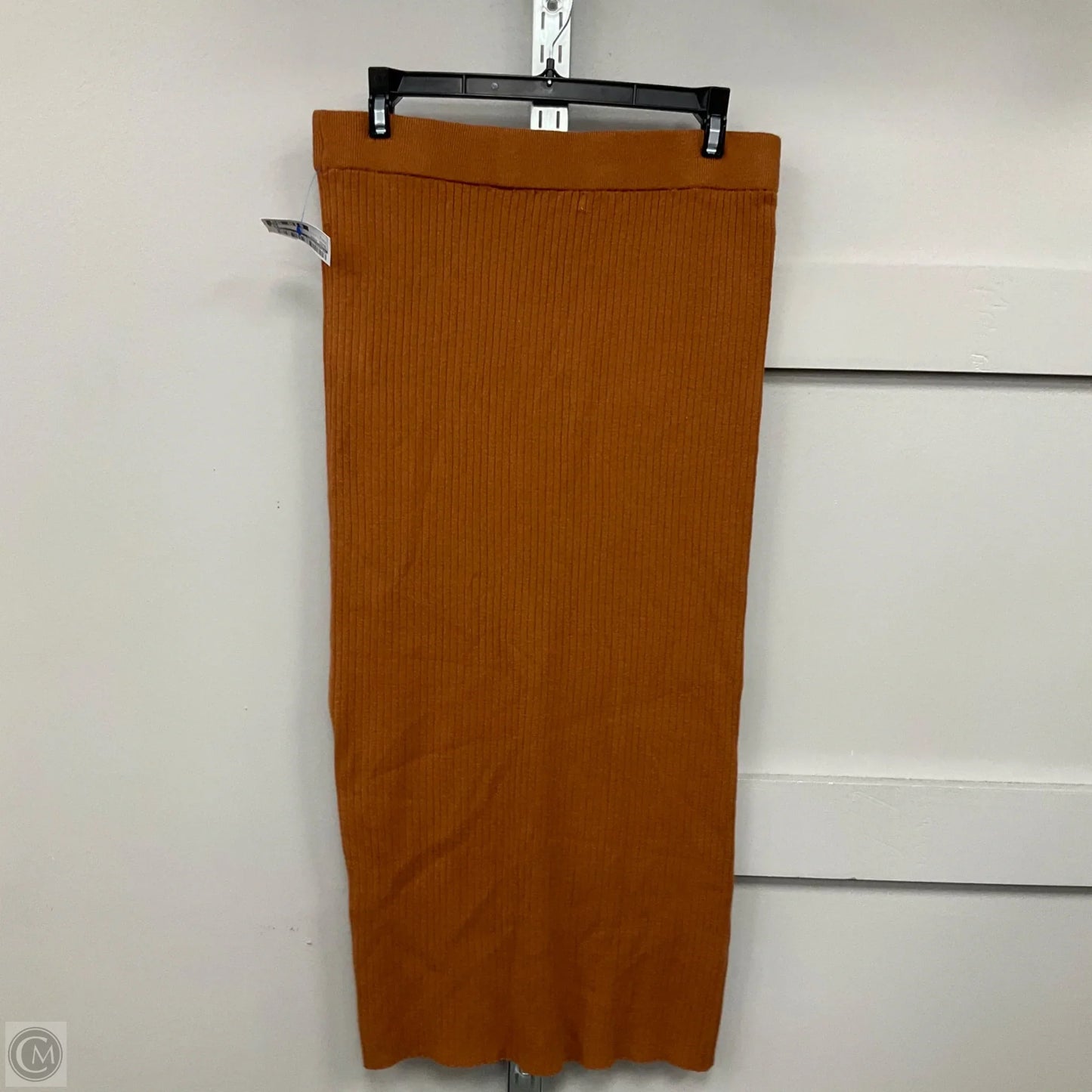 Skirt Midi By Francesca's In Brown, Size: L