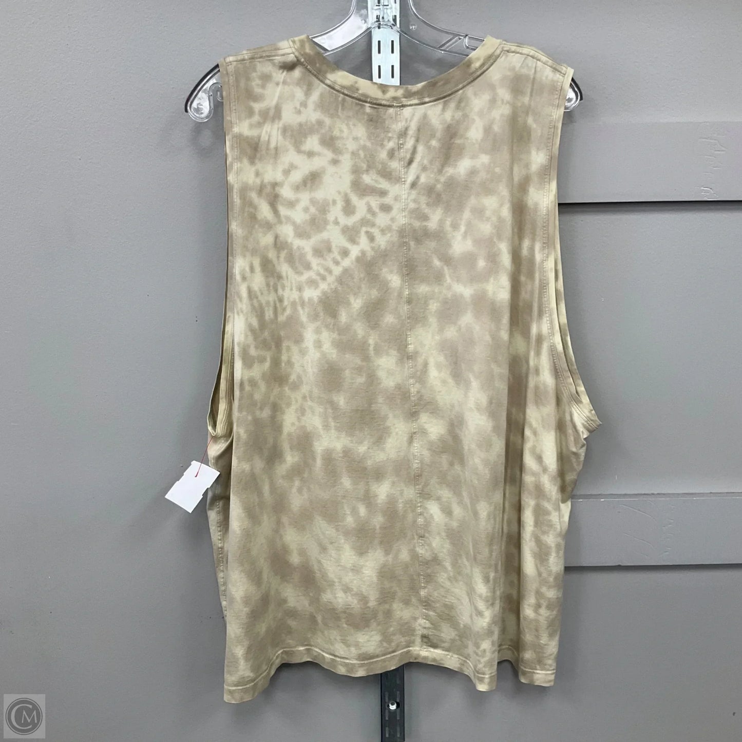 Athletic Tank Top By Lululemon In Tie Dye Print, Size: 20