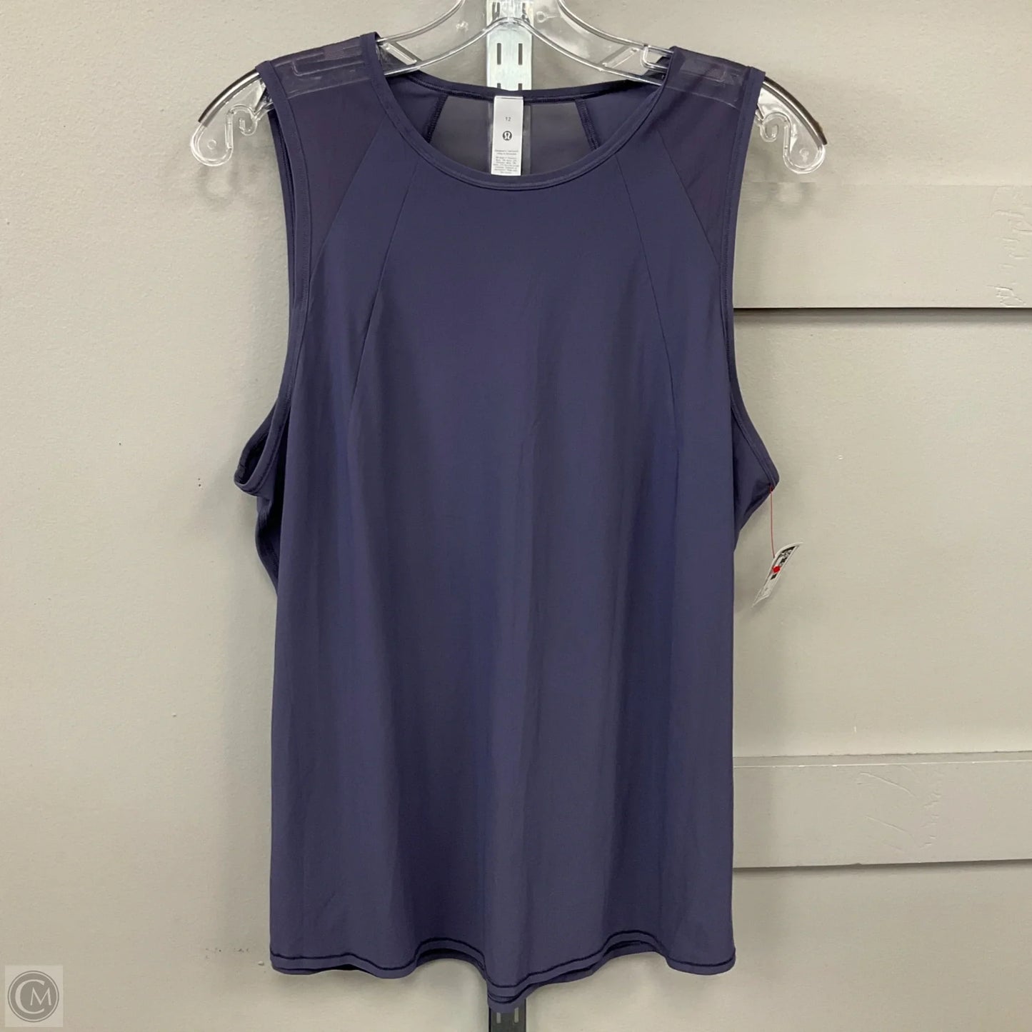 Athletic Tank Top By Lululemon In Purple, Size: 12