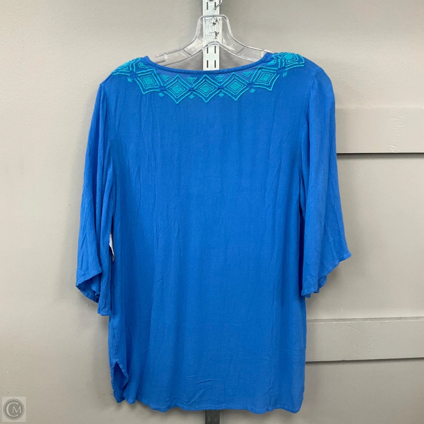Top Long Sleeve By Lilly Pulitzer In Blue, Size: S