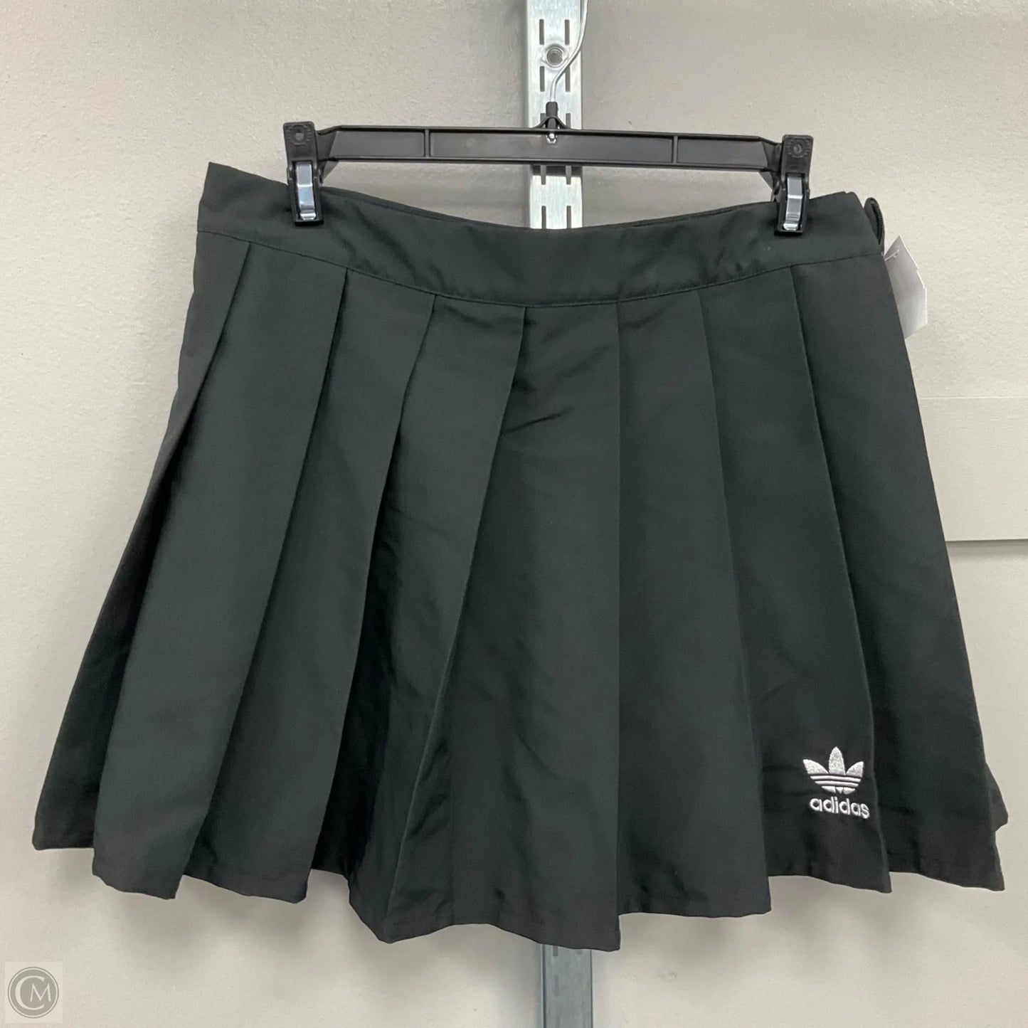 Athletic Skirt By Adidas In Black, Size: S