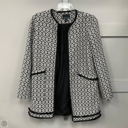 Cardigan By Cynthia Maxx In Black & White, Size: M