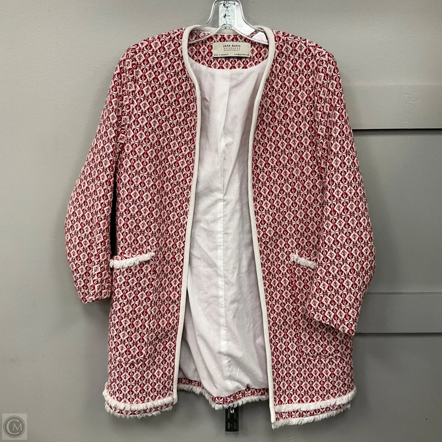 Cardigan By Zara In Red, Size: M
