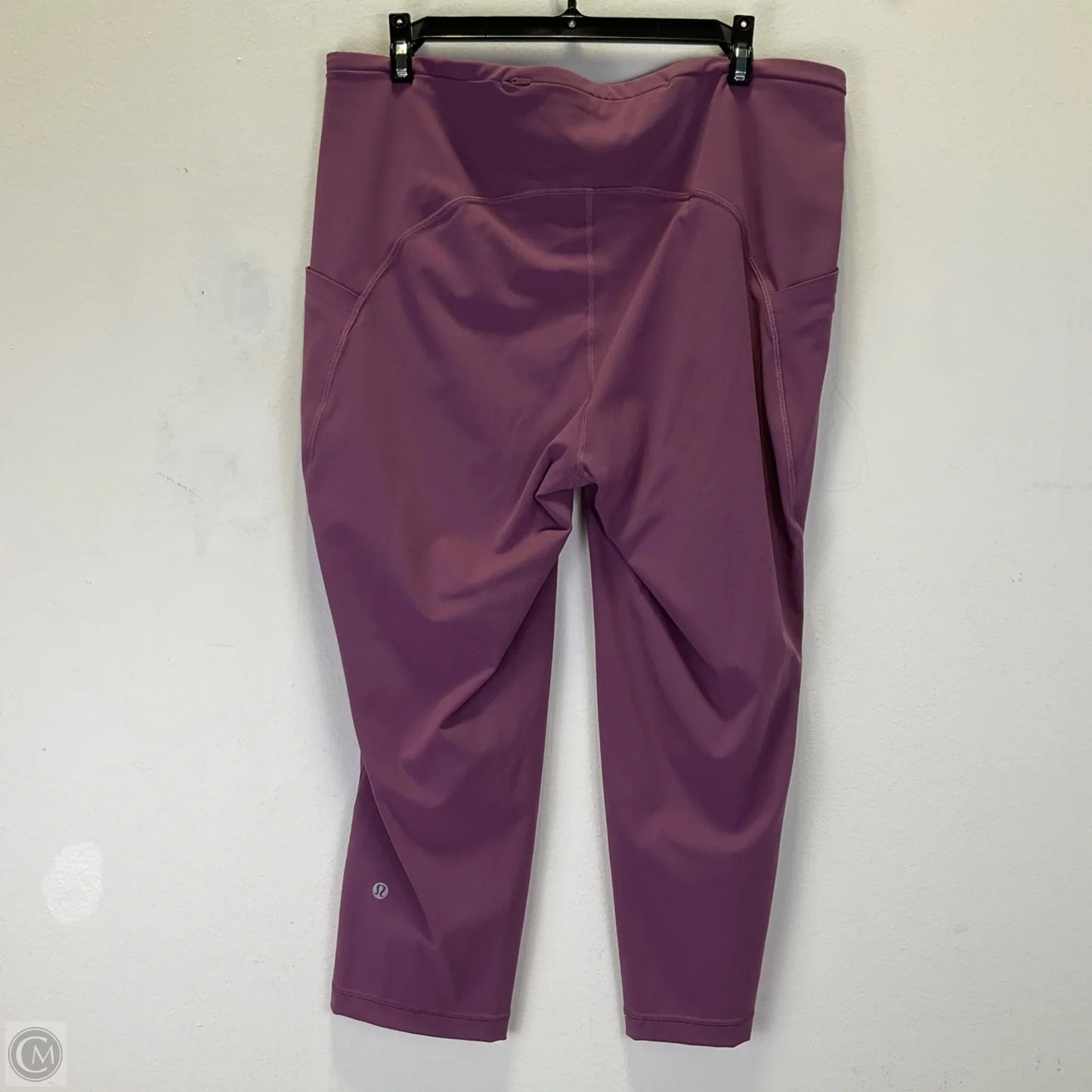 Athletic Leggings Capris By Lululemon In Purple, Size: 16