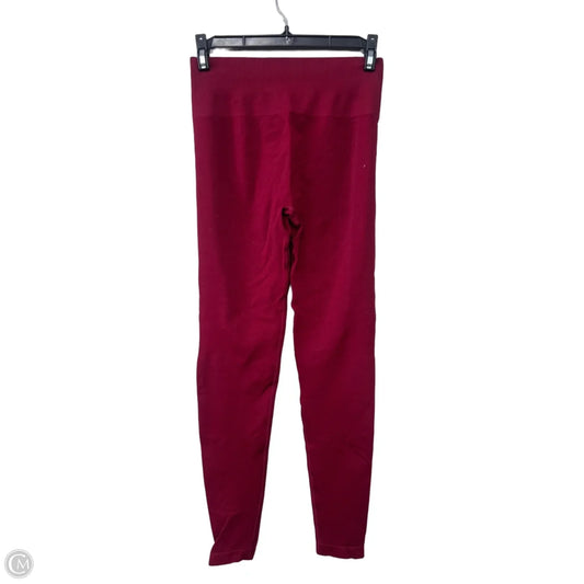 Athletic Leggings By Alphalete In Red, Size: M