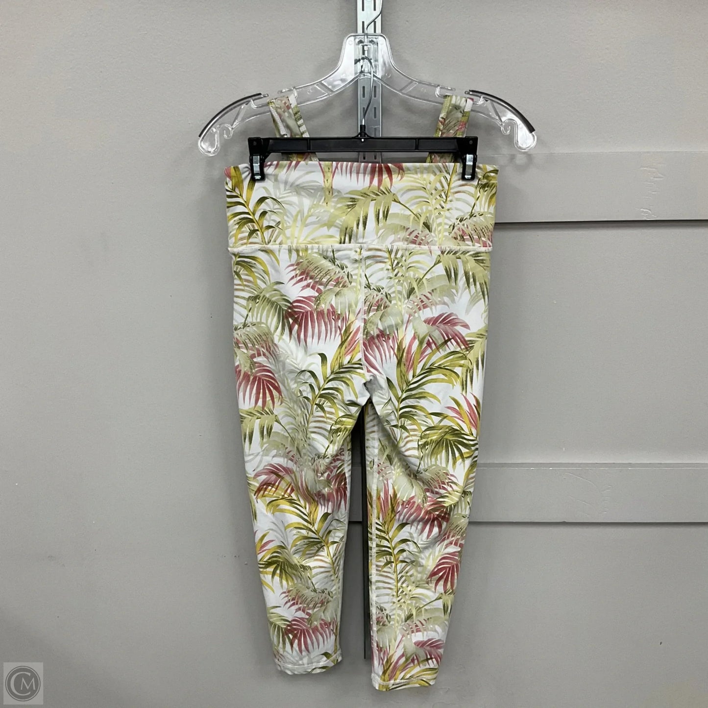 Athletic Pants 2pc By Mono B In Floral Print, Size: M