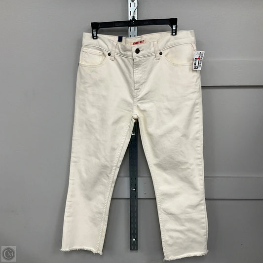 Jeans Skinny By Johnny Was In Cream, Size: 2