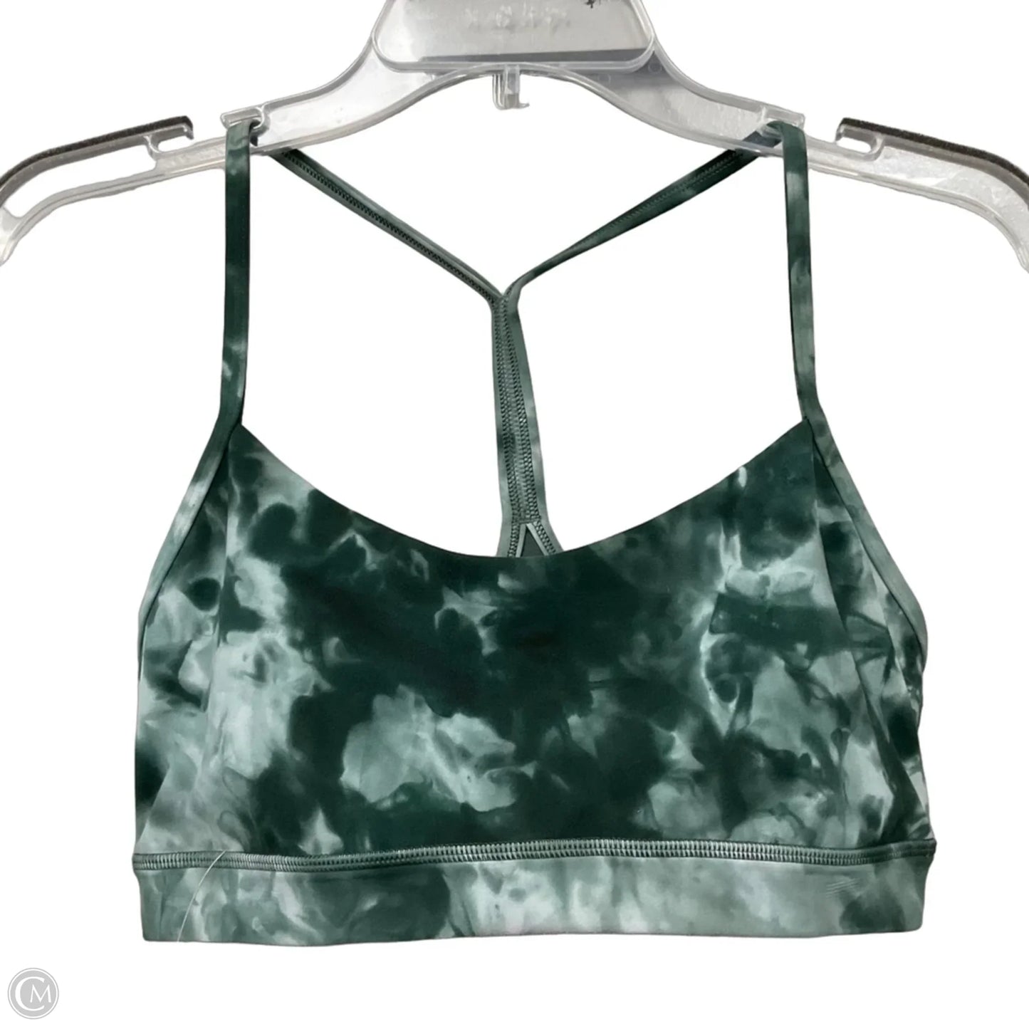 Athletic Bra By Lululemon In Tie Dye Print, Size: 10