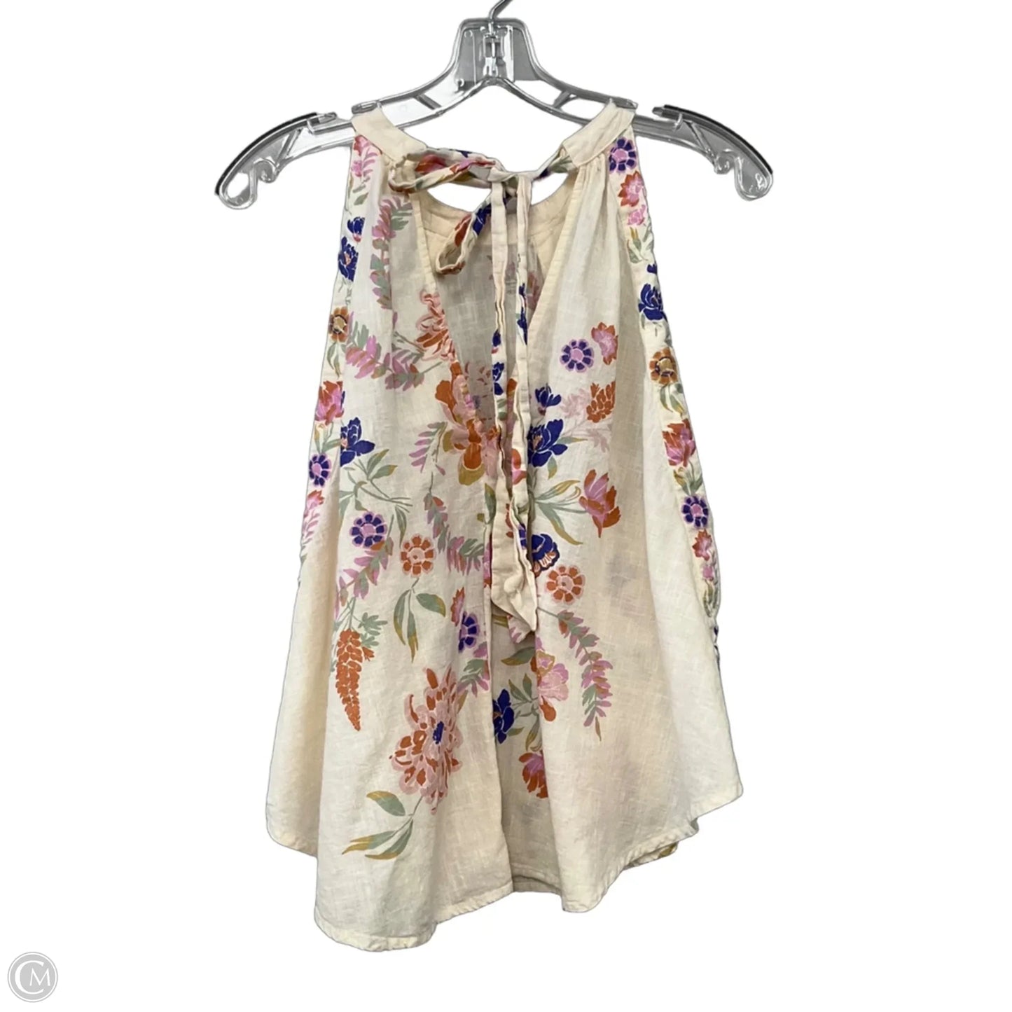 Top Sleeveless By Clothes Mentor In Floral Print, Size: M