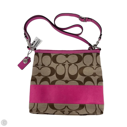 Crossbody Designer By Coach, Size: Large