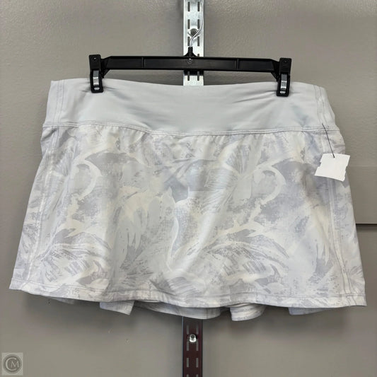 Skort By Lululemon In Grey, Size: 10