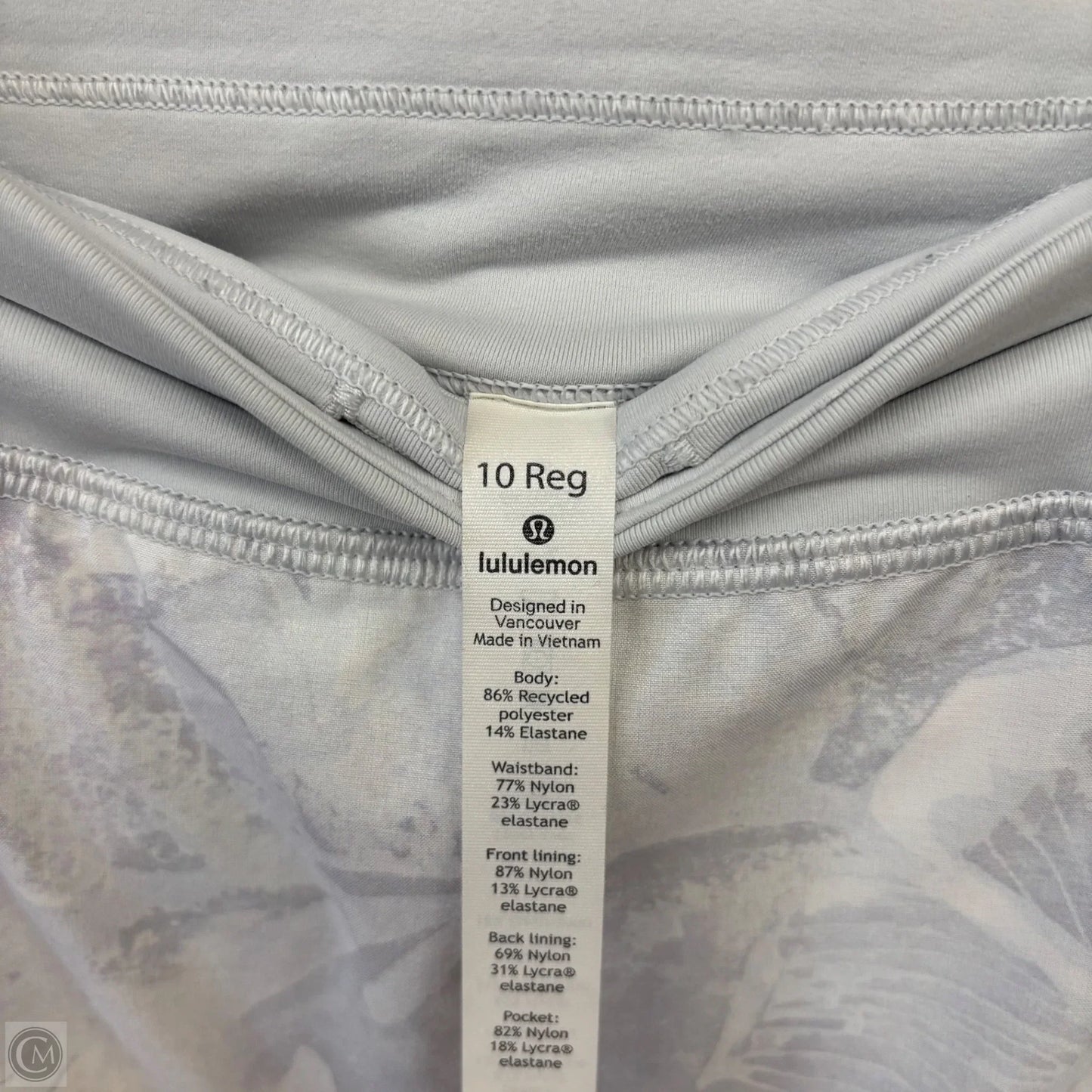 Skort By Lululemon In Grey, Size: 10