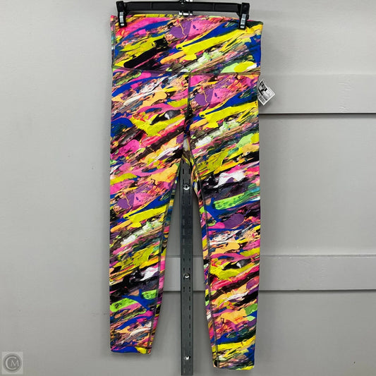 Athletic Leggings By Lululemon In Multi-colored, Size: 8