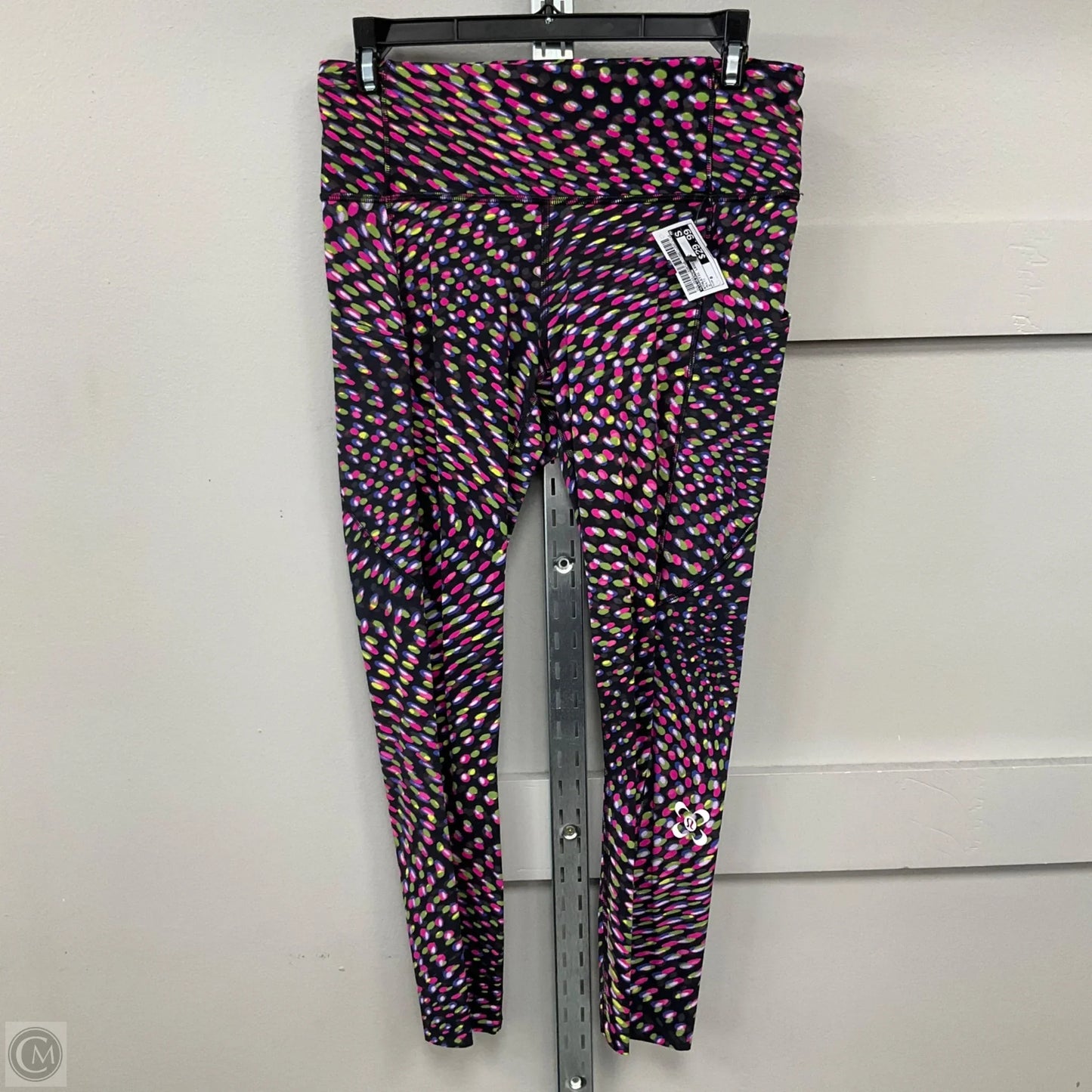 Athletic Leggings By Lululemon In Multi-colored, Size: 8