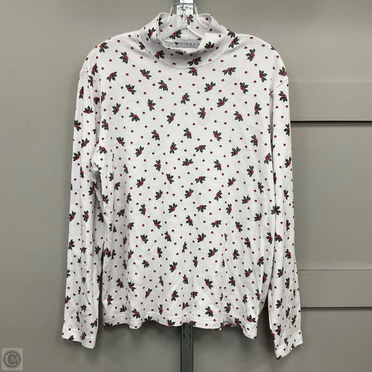 Top Long Sleeve By Clothes Mentor In White, Size: 3x
