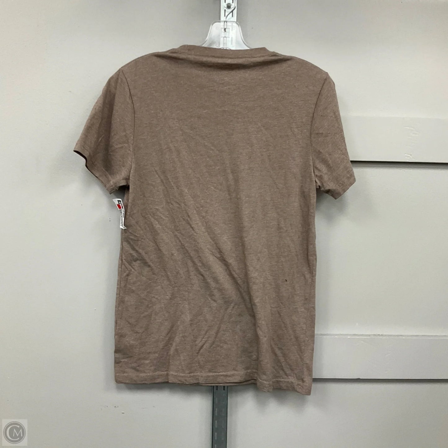 Top Short Sleeve By Clothes Mentor In Brown, Size: S