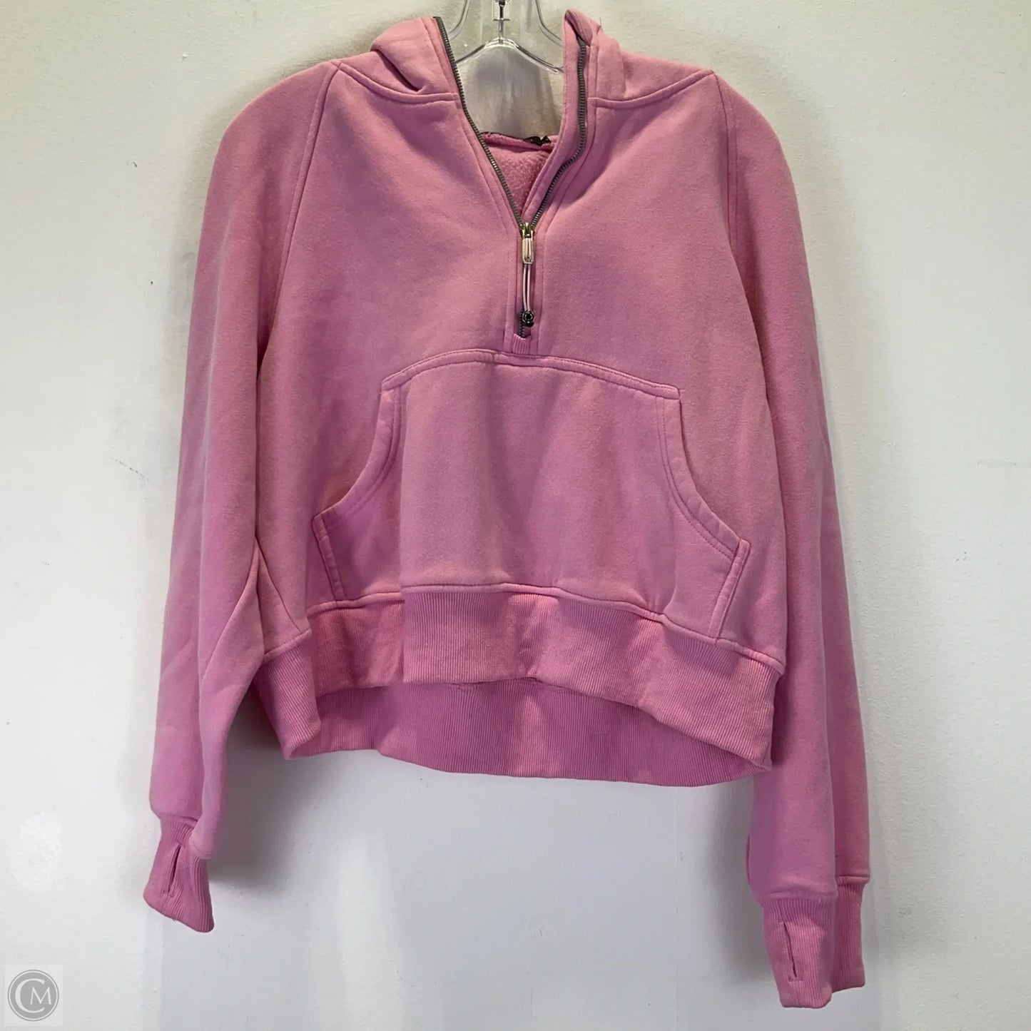 Sweatshirt Hoodie By Automet In Pink, Size: L