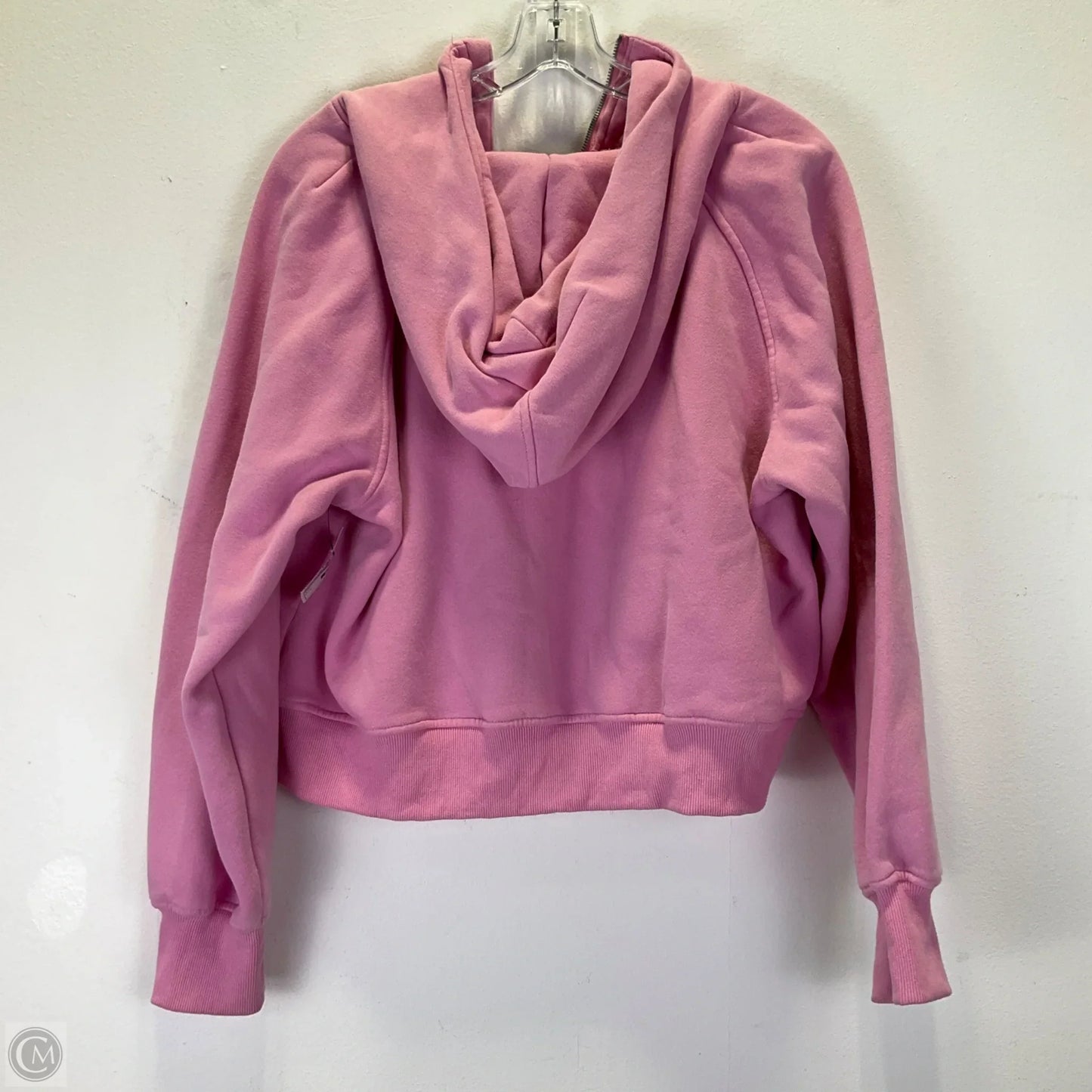 Sweatshirt Hoodie By Automet In Pink, Size: L